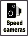 Speed cam sign
