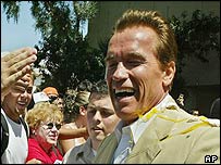 Egged Schwarzenterminator (pic. Associated Press)