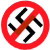 No swastikas here, please