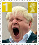 Boris 1st class stamp