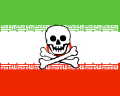 Iranian pirate flag