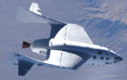 SpaceShip One in flight