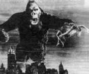 Fay Wray with King Kong