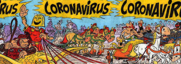 Coronavirus vs Asterix