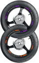 linked motorbike wheels