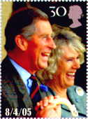 Royal wedding stamp