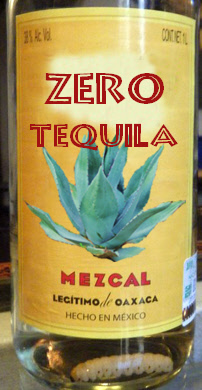 Zero brand tequila