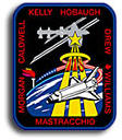 STS 118 badge