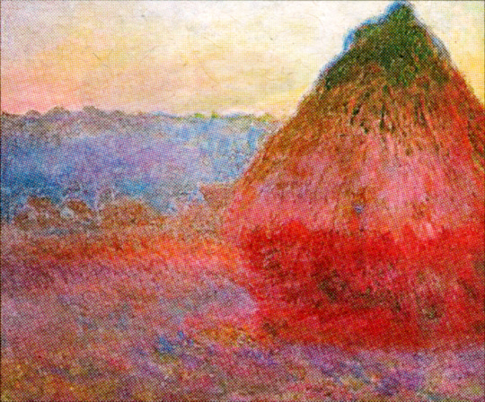 Grainstack painting by Claude Monet, 1891