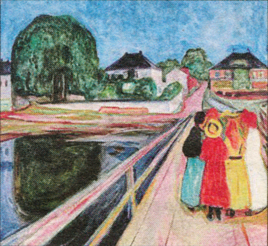 Girls On The Bridge by Edvard Munch, 1902