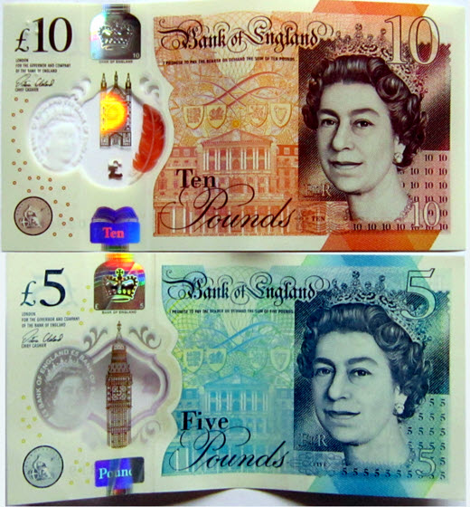 Nasty plastic banknotes