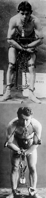 The Great Deville, 1908, Houdini 1909 The Great Deville, 1908, Houdini 1909