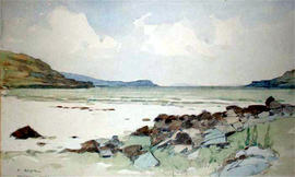 Calgary Bay, Mull by Robert Eadie