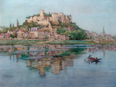 The Chateau of Chinon by Robert Eadie