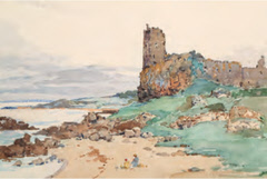 Coastal Castle by Robert Eadie
