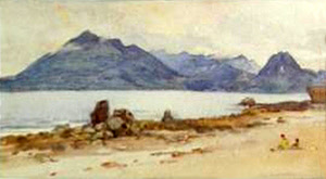 Cuillins From Elgol by Robert Eadie