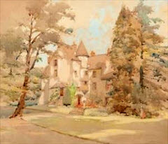 Old Leckie House, Stirlingshire by Robert Eadie