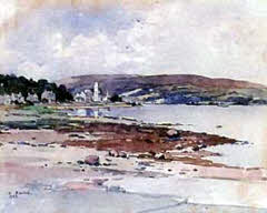 Port Bannatyne by Robert Eadie