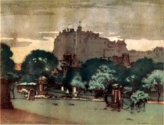 Edinburgh Castle by Robert Eadie