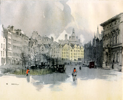 The Grassmarket, Edinburgh by Robert Eadie