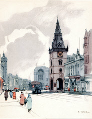 The Tolbooth and Tron Steeple by Robert Eadie