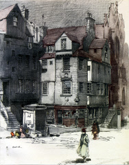 The John Knox House, Edinburgh by Robert Eadie