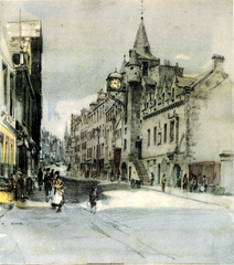 The Canongate Tolbooth, Edinburgh by Robert Eadie