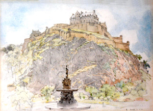 Edinburgh Castle by Robert Eadie