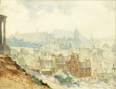 Edinburgh from Calton Hill by Robert Eadie