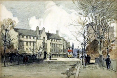 The Glasgow University Men's Unions From Kelvin Way by Robert Eadie The Glasgow University Men's Unions From Kelvin Way by Robert Eadie