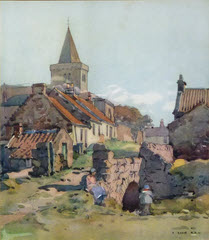 Kilrenny Church, Fife, by Robert Eadie