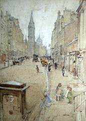 The Royal Mile by Robert Eadie