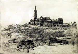 University of Glasgow by Robert Eadie University of Glasgow by Robert Eadie