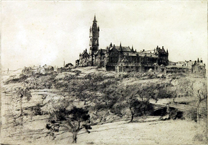 University of Glasgow by Robert Eadie