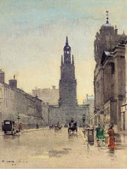 Evening, West George Street by Robert Eadie