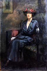 Portrait of Barbara Miller Wyllie by Robert Eadie