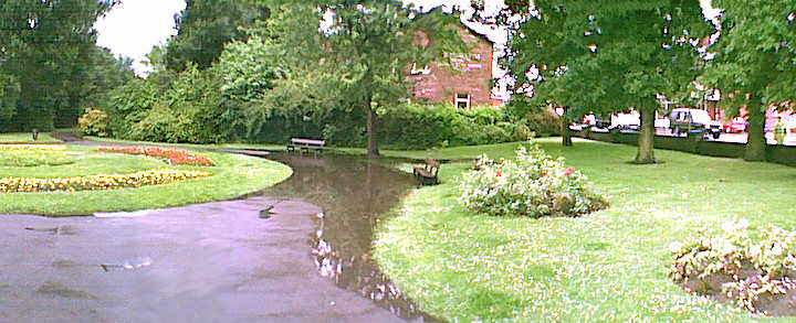 The park deluged