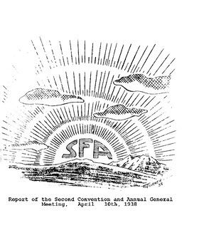 SFA 2nd Convention, cover design by Harry Turner