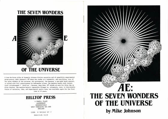 AE: The Seven Wonders of the Universe by Mike Johnson, design Harry Turner