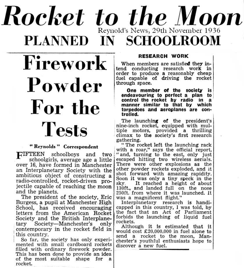 Reynold's News, 29th November 1936