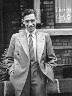Harry Turner at his home in Victoria Park, Manchester, 1937