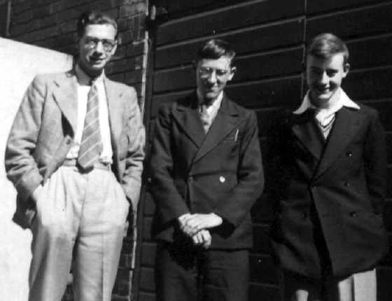 Harry Turner with George Ellis and Eric Needham