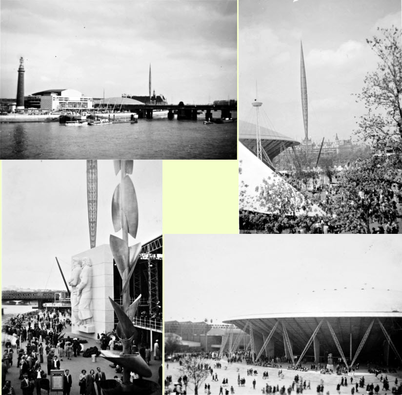 1951 Festival of Britain, South Bank, London