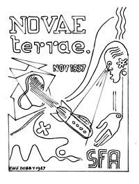 Frank Dobby cover for Novae Terrae, Nov. 1937