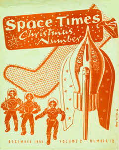 Space Times, July 1953, cover by Harry Turner