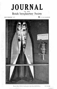Journal of the British Interplanetary Society, Dec. 1937, Vol. 4 No. 2 cover
