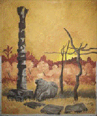 Indian Ruins by Harry Turner
