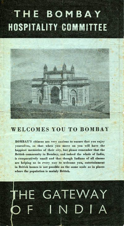 1945, Welcome to Bombay