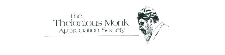 Thelonious Monk Appreciation Society letterhead by Harry Turner
