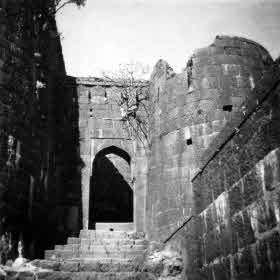 Purandhar Fort gateway, south India, by Harry Turner